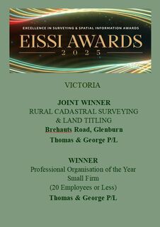 Victorian Excellence in Surveying & Spatial Industry Awards (EISSI)